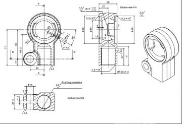 trucks connecting head and joint