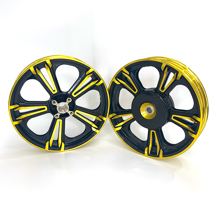 Motorcycle alloy aluminum wheels rims 17 inch frame Motor bike Aluminum Rear Wheel Rim for CLICK 125/BEAT Fi