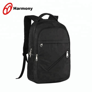 Black Laptop Compartment Personalized Backpack