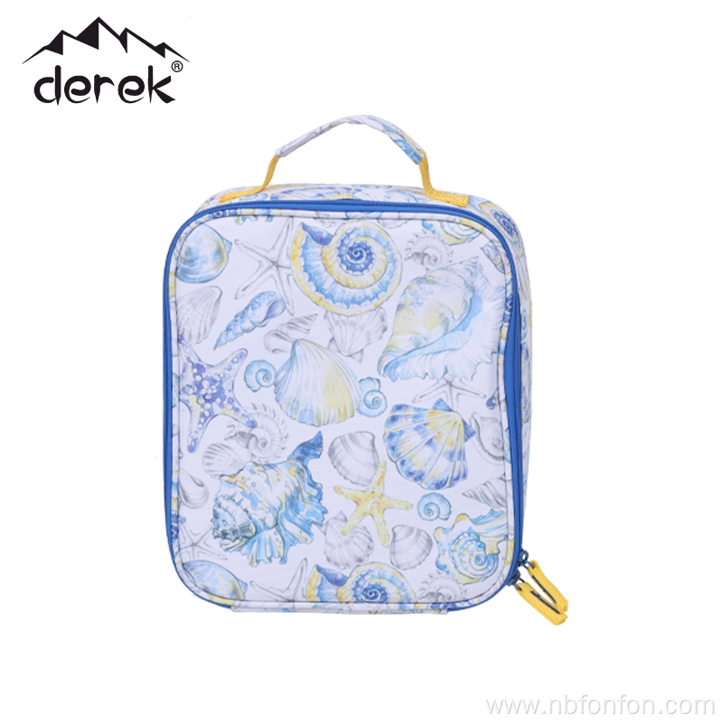 600D Oxford Cloth lunch bag Children's conch lunch bag Customizable thickened lunch bag