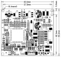 Contrôleur d&#39;entrée vidéo pour module LCD 4 pouces