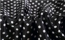 Dull satin printed satin fabric floral/dot printed satin fabric