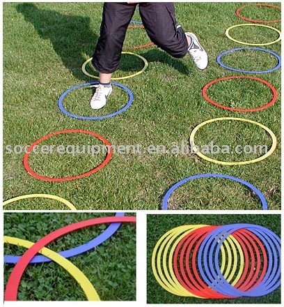 #SR012 Speed Agility Rings (Hoops) - Fitness Physical Equipment & Training Aids