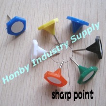 Honby 19mm Office Supply Hexagon Thumb Tack
