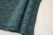 Polyester Satin Crinkle Big Polka Dot Jacquard Fabric