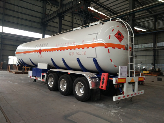 3 Axles Pentane Tank Trailer