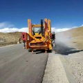 Autobahn Leitplanke Maschine