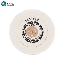 ORO High Finish White Muslin Buffing Wheels for Jewelry Rotary Tools