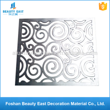 Fashionable customized fireproof decorative material aluminum solid panel