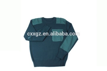 High Quality Low Price Hot Selling Woollen Military Sweater