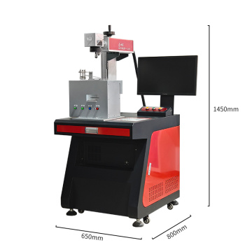 Automatic Nameplate MOPA Fiber Laser Marking Machine