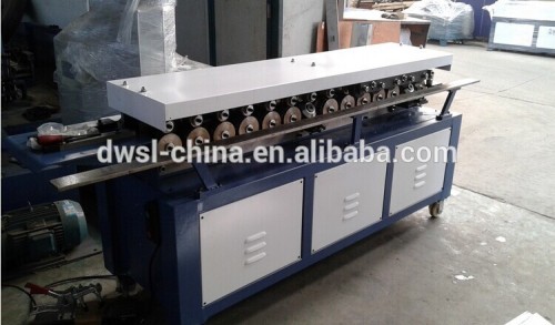 TDF-12 flange roll forming machine , duct production equipment , flange facing and rolling machine