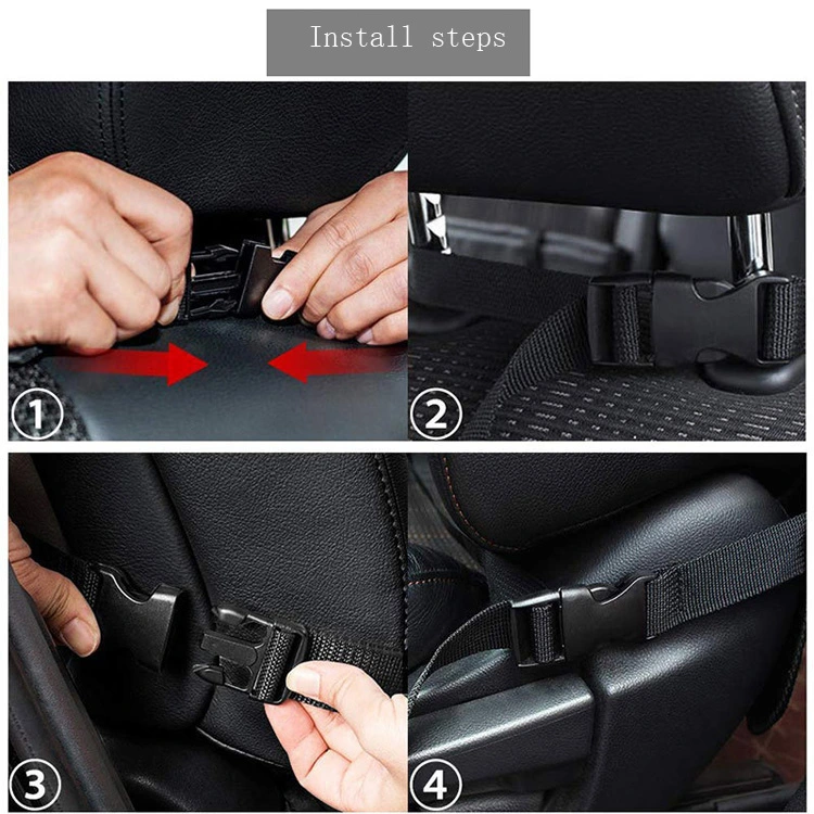 Great Travel Accessories Car Seat Protector Car Back Seat Organizer with Touch Screen Tablet Holder Car Organizers Bag