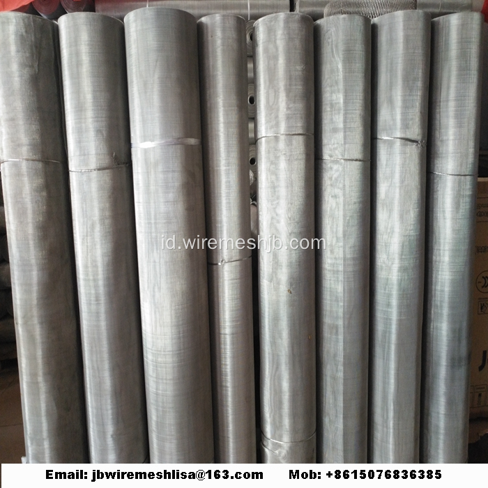 304/316 anyaman kawat baja Stainless Steel