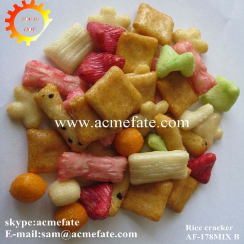 Chinese rice crackers snack high Quality Flavored Rice Crackers