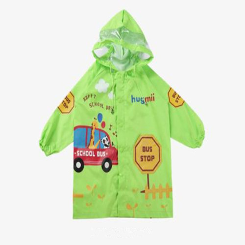 mooie geprinte PEVA kinderponcho