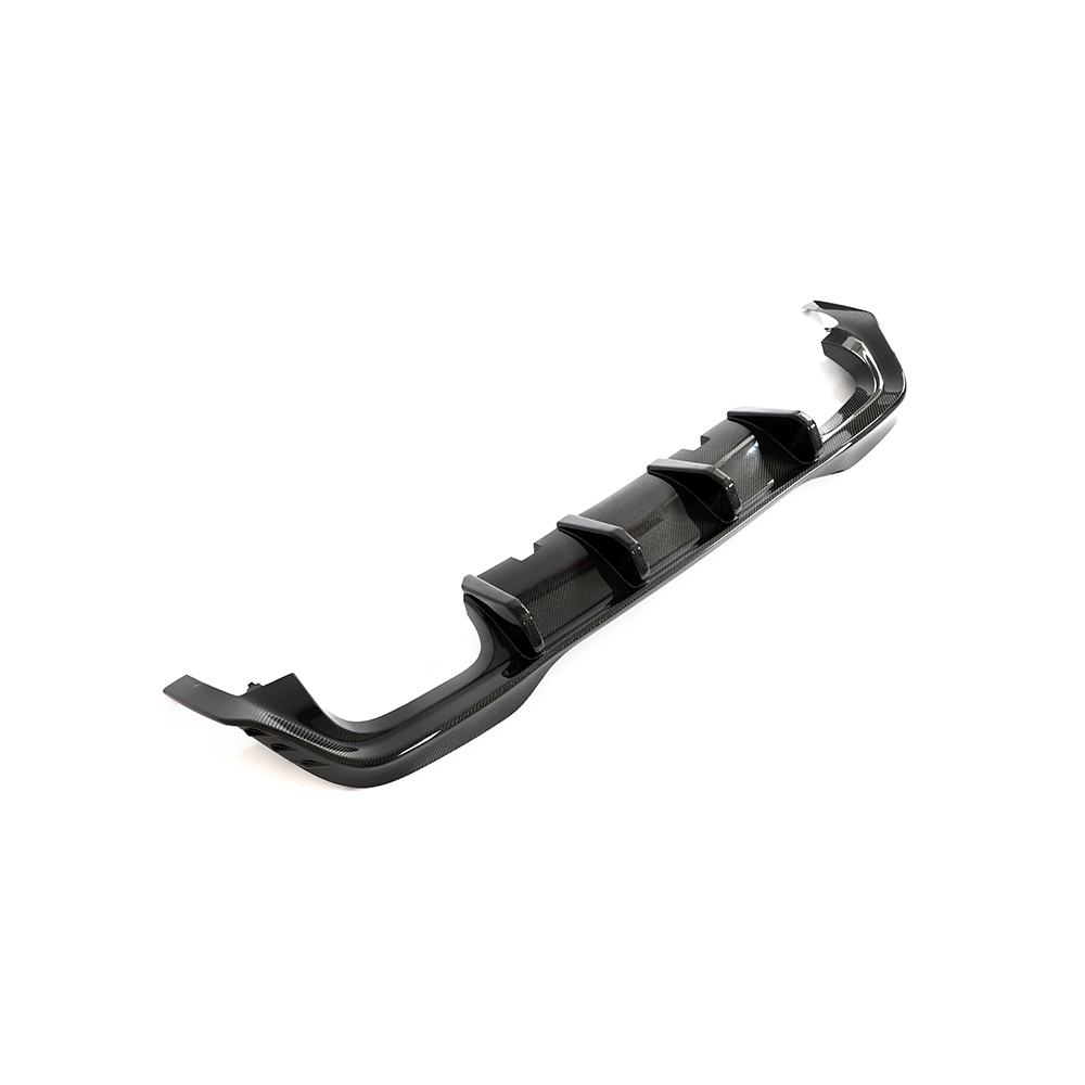 Golf8 Carbon Fiber Car Rear Lip Diffuser for VW Golf MK8 R 2021-2023