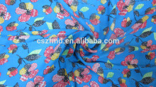 silk fabric, floral georgette chiffon fabric