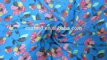 silk fabric, floral georgette chiffon fabric