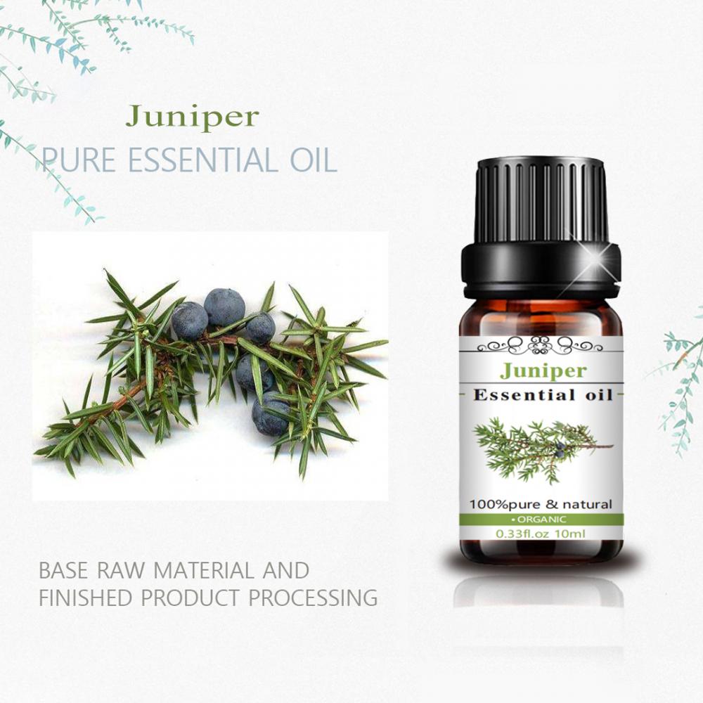 روغن ضروری با کیفیت بالا 100 ٪ برچسب خصوصی ارگانیک Juniper Pure Issential