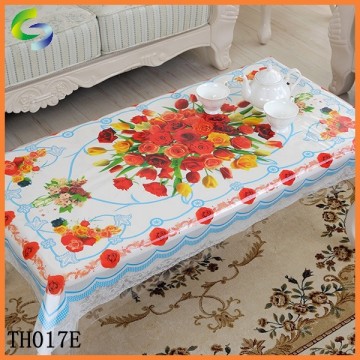 Custom 90*145 Independent Transparent Plastic Table Cover