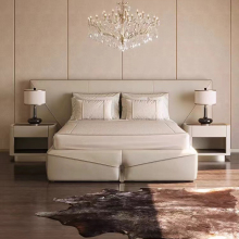 Modern Leather Super King Size Bed Frames: Elegant Design Ideas