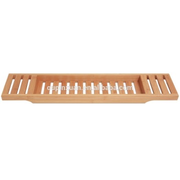 OUPINXUAN HOT SELLING BAMBOO BATHROOM CADDY BATHTUB CADDY