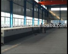FRP panel production line