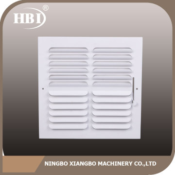 2CB Curved-Blade Three Way Air Register Ceiling CB Air Register Steel Air Vent Register