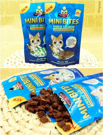 Cheese Salmon flavor Mini cat snacks