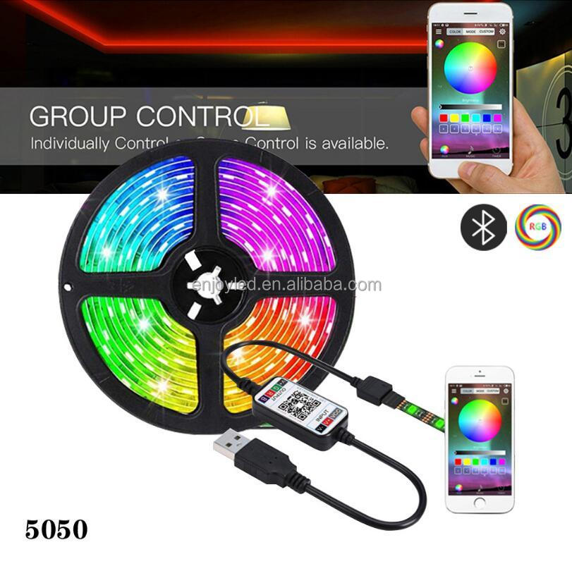 5V USB wireless 4.0 RGB LED Light remote Controller 5V 24V Mini Wireless wifi Dimmer For RGB 3528 5050 led strip TV Backlight