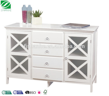SH furniture low bookcase with cabinet base