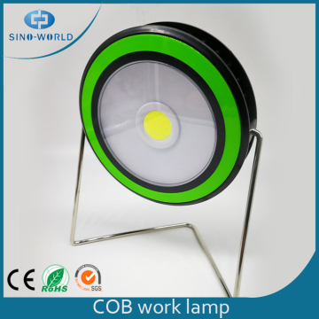 Rotatable LED COB Work Light With Metal Stand