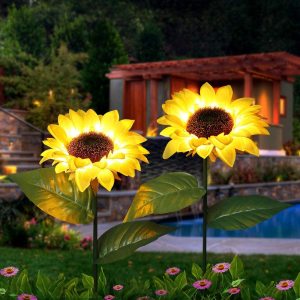 Buiten zonnebloem zonnetuin decor tuin inzet