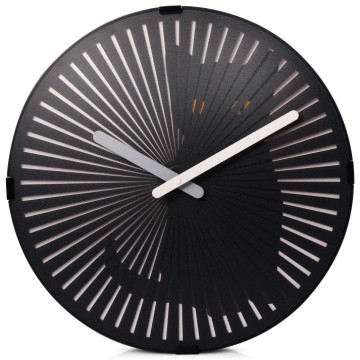 Funny Motion Cat Wall Clock with Moving Tail