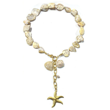 Stainless Steel Nautilus Shell Necklace - Hypoallergenic Beach Choker Accessory