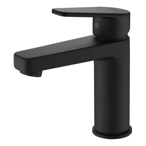 Matt swarte badkeamer Basin Faucets ekonomyske Mixer