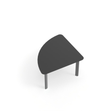 Scalloped Side Table