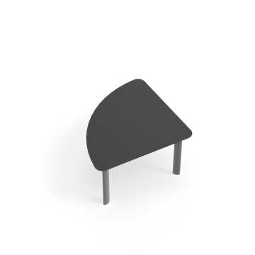 Scalloped Side Table