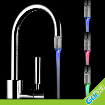 LED mixer water stream tap light