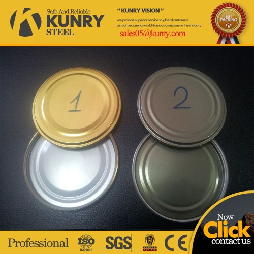 DR8 tinplate for can lids