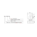 U-type soft magnetic powder transformer core