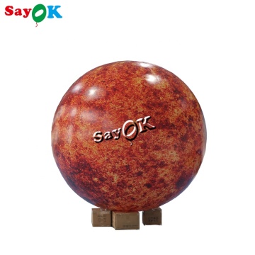 3m/10ft Giant PVC Solar System Nine Planet Balloons with LED Inflatable Sun Model