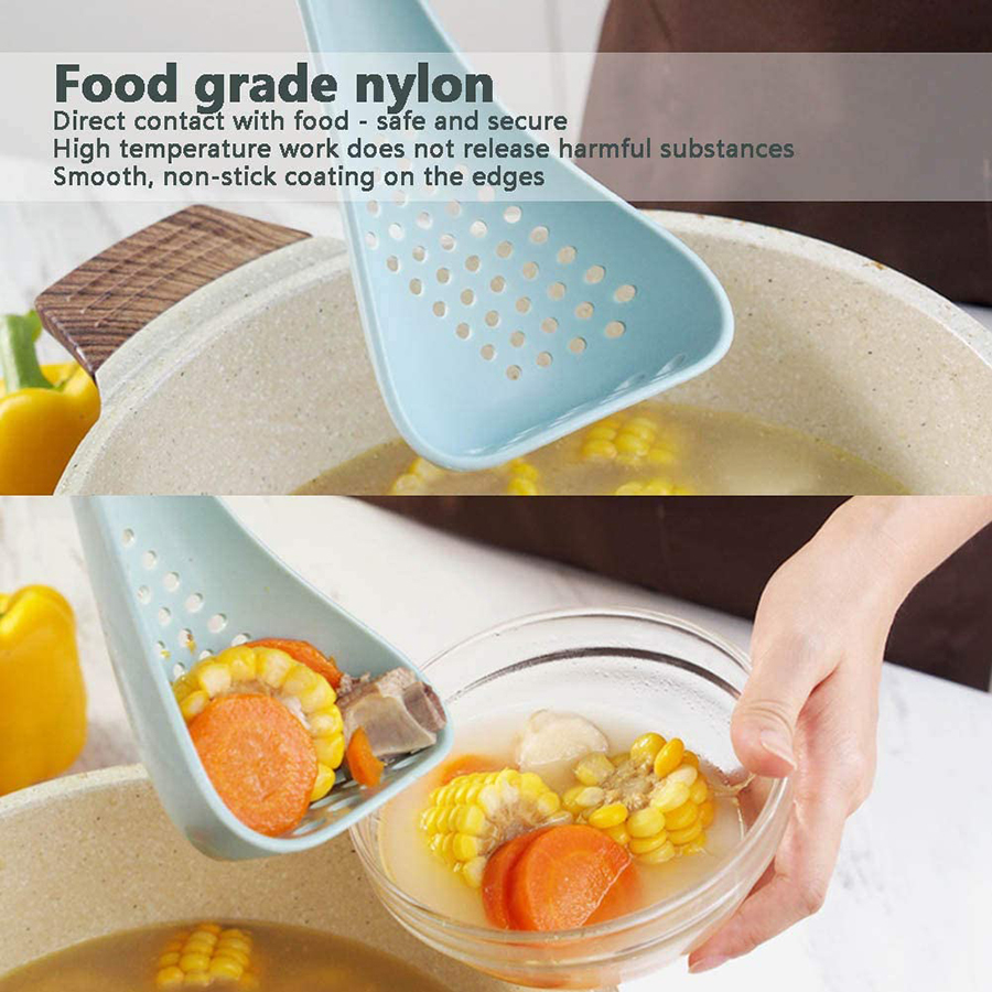 Ensemble d&#39;ustensiles de cuisine en nylon polyvalent 4 pièces