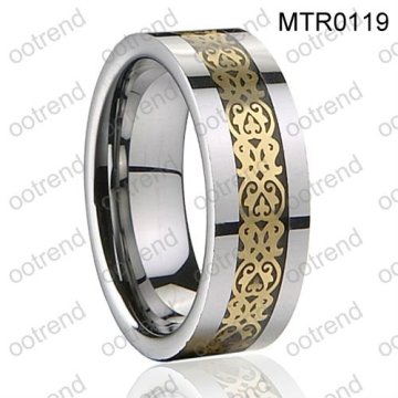 Spectacular Elegant shiny polished tungsten carbide rings,hot sale tungsten rings
