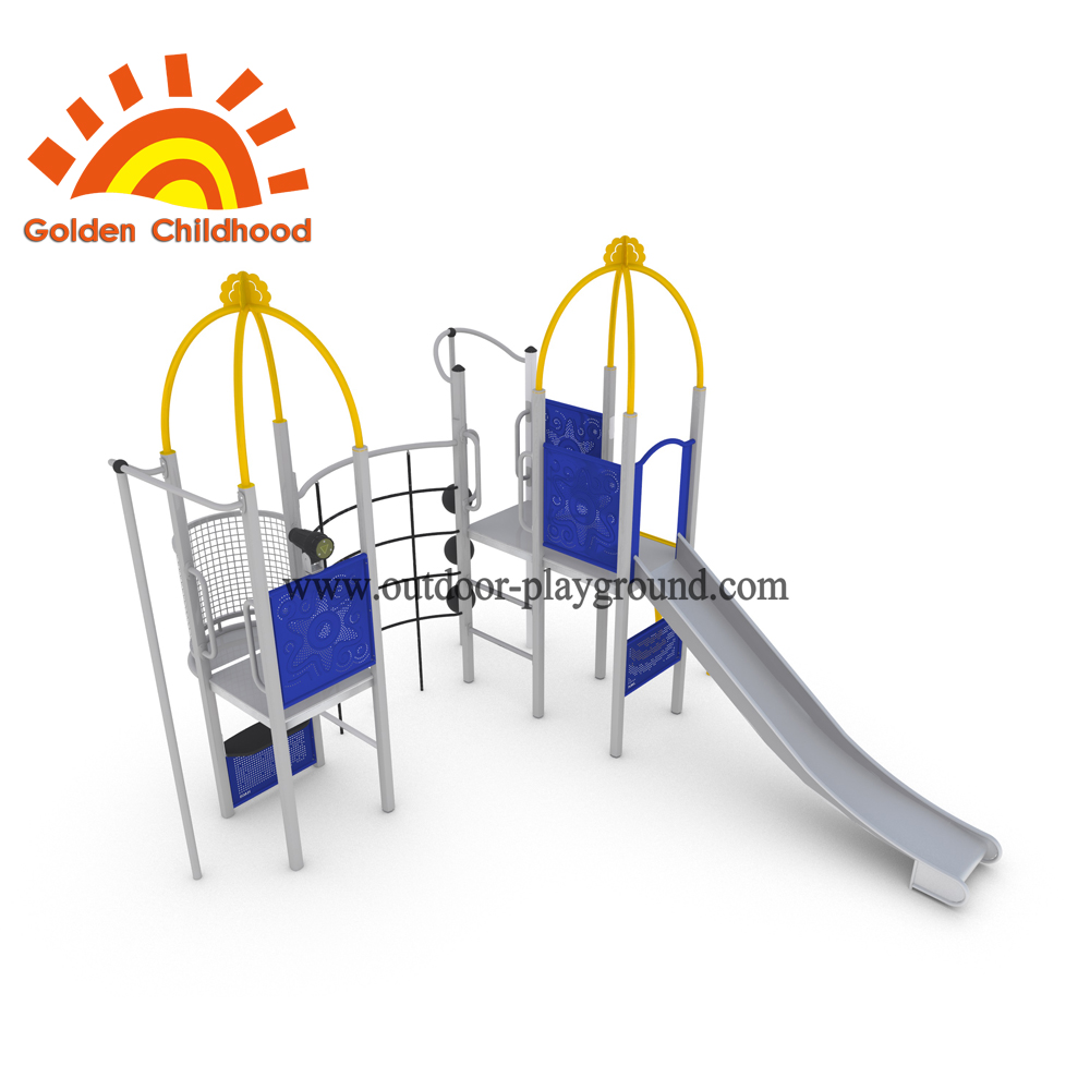 outdoor playground slide