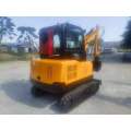 Small Excavator Digger 3 tone cu motor Kubota