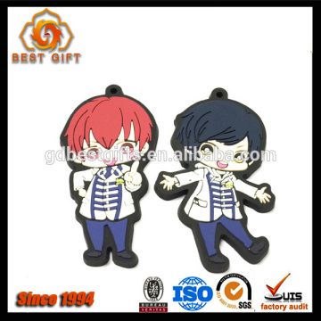 Cute Japanese cartoon boy keychain pvc