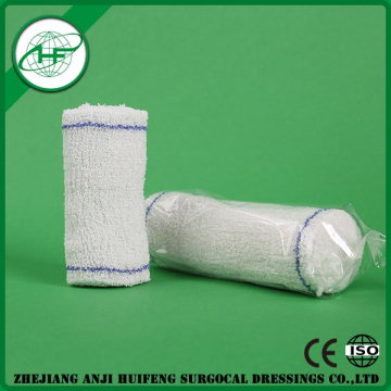 white elastic Roller bandage for wound
