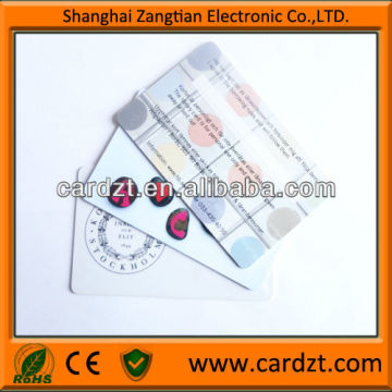 PVC SLE4428 contact IC card